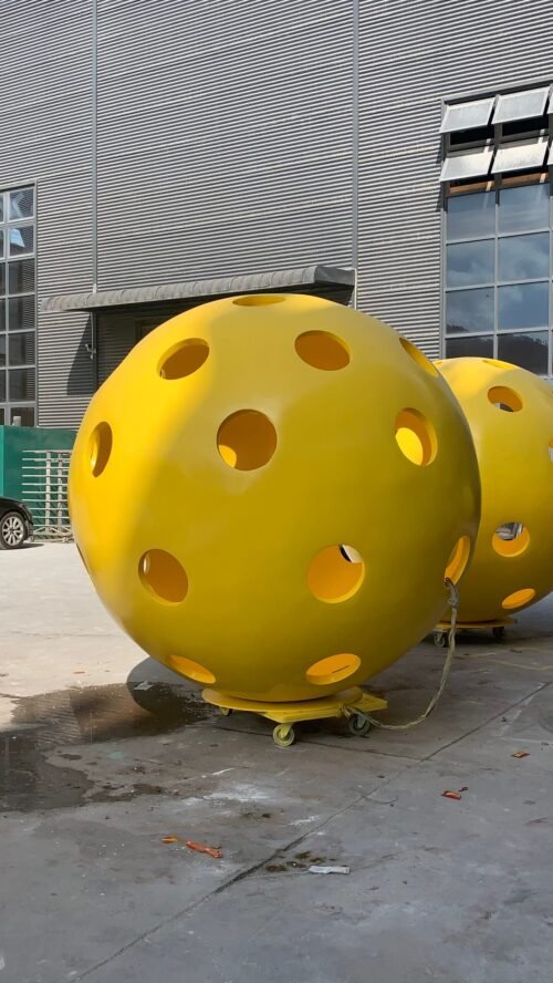 Pickleball Display Sculpture”“Fiberglass Ball Art